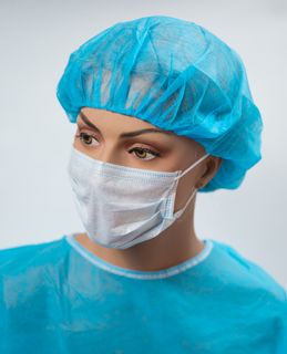 Изображение товара «Шапочка-берет кругл "Кометалайн" ГОЛУБАЯ (арт. FN 15-04) пл 17 н/ст шт. d50см N1»