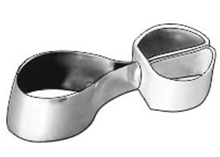 Изображение товара «Матрицы 1.555 контурн метал с фиксир устройств д/моляров (форма 5) шт. N10»