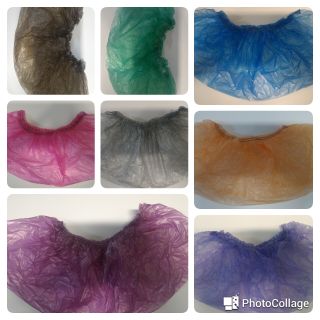 Изображение товара «Бахилы одноразовые   ЭКОНОМ   15мкм (400х140мм) коричневые пара уп. N1500»