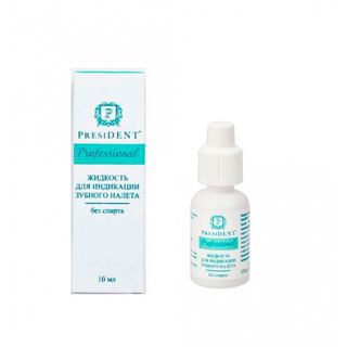 Изображение товара «ПрезиДент жидкость для индикации зубного налёта 10мл шт.N1»
