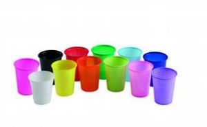 Изображение товара «Стаканы пластиковые EURONDA Monoart желтые 200мл уп. N100»