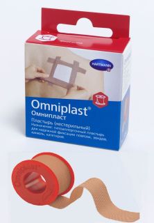 Изображение товара «Пластырь Omniplast фиксир из текст ткани шт. 1,25смх5м (9005041) N1»