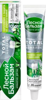 Изображение товара «Зуб/паста Лесной бальзам Тотал комплек с экс алоэ-вера/белого чая туба. 75мл N1»