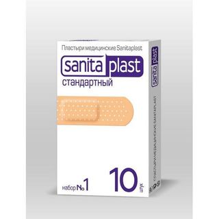 Изображение товара «Пластырь SANITAPLAST Стандартный шт. 1,9х7,2 N10»