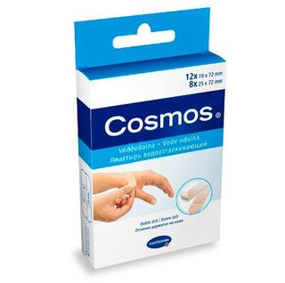 Изображение товара «Пластырь COSMOS Water-Resistant водоотталкивающий 2 размера (535123) шт. N20»