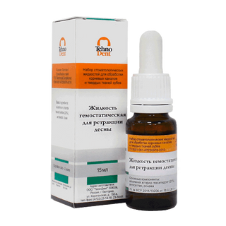 Изображение товара «Жидкость гемостатическая д/ретракции десны фл. 15мл N1»