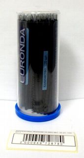 Изображение товара «Аппликаторы Euronda, микро Х-Slim (черный)  шт. N100»