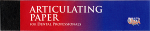 Изображение товара «Бумага артикуляционная подкова 89мкм красн/син шт. 7007 N72»