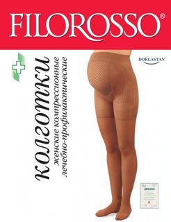 Изображение товара «Колготки FILOROSSO леч-проф д/беременных 40ден Iкласс (черн) шт. разм 4 N1»