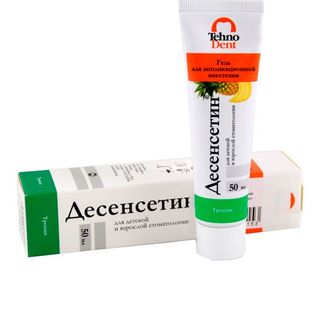 Изображение товара «Десенсетин гель д/аппликационной анестезии (Тропик) 60 г шт. N1»