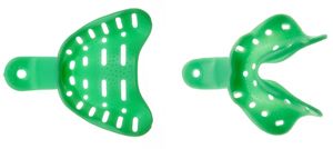 Изображение товара «Ложка слепочная пластиковая Hi-Tray средняя зеленая в/ч (D5EMUP) уп.N12»