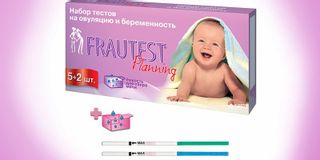 Изображение товара «Тест на овул-ю Frautest шт. N5 + 2 теста на беременность»