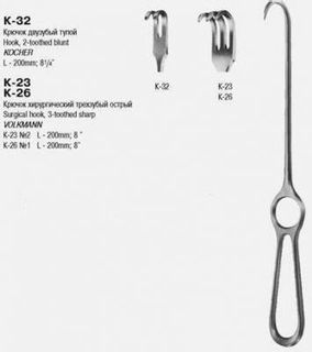 Изображение товара «Крючок пластин-й по Фарабефу J-19-120 №3(К-207) шт. N1»