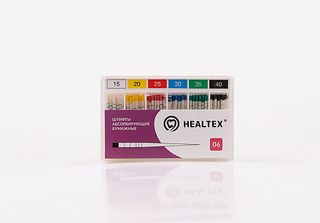 Изображение товара «Штифты бумажн 06конус №40 Healtex с маркировкой длины PMM40/6 Kit шт. N100»