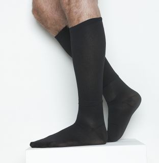 Изображение товара «Гольфы ERGOFORMA (322) муж компресc 23-32мм рт ст (черный) пара. р-р 4 N1»