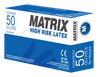 Изображение товара «Перчатки нитрил M ГОЛУБЫЕ Matrix Perfect Nitrile смотр н/ст текстур пара. N100»