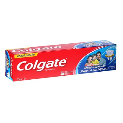 Зуб/паста Colgate Максимальная защита от кариеса Свежая Мята туба. 100мл N1