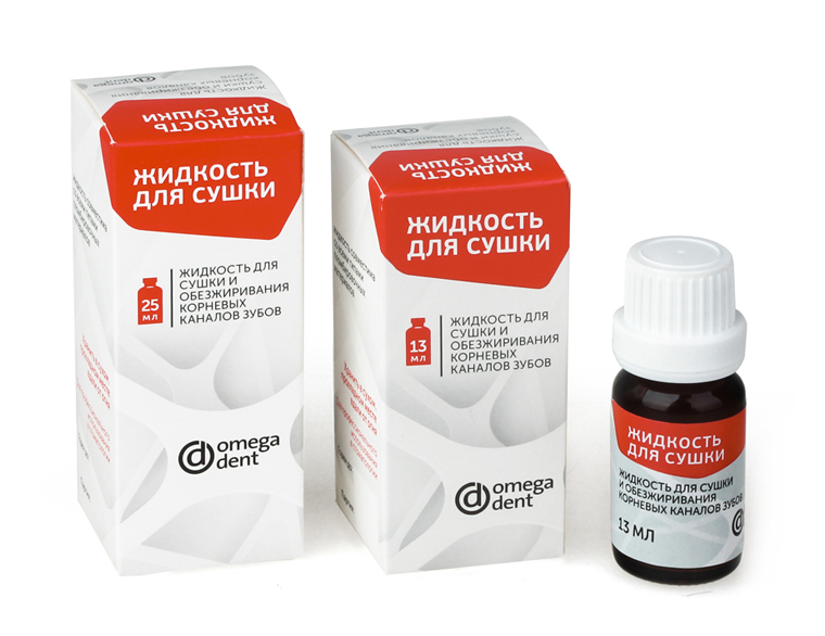 Жидкость д/сушки и обезжиривания корнев. каналов зубов фл. 13мл N1