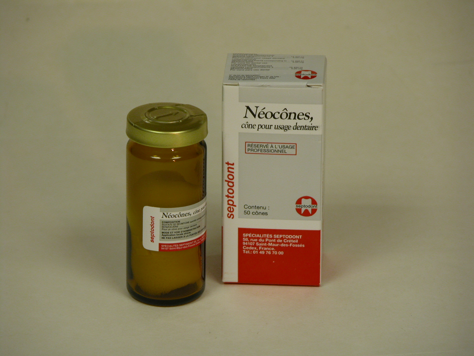 Губка Неоконус анестезир/антибиот д/альвеол уп N50