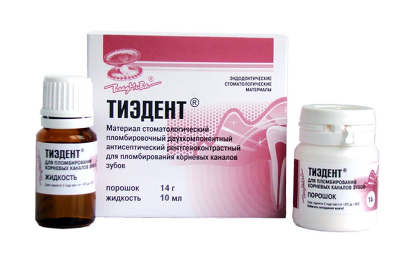 Тиэдент пломб м-л д/канал 14г/10 мл шт. N1