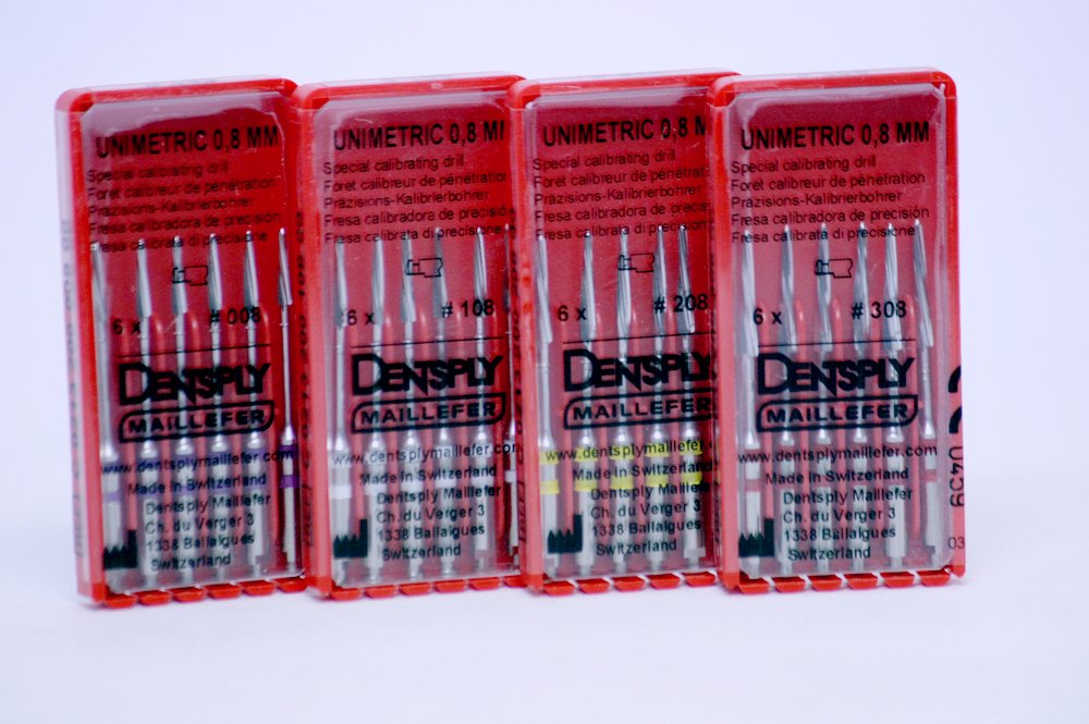 Дриль калибровочный Unimetric 0.8 №С0213/308 (красн-2 полосы) шт. N6