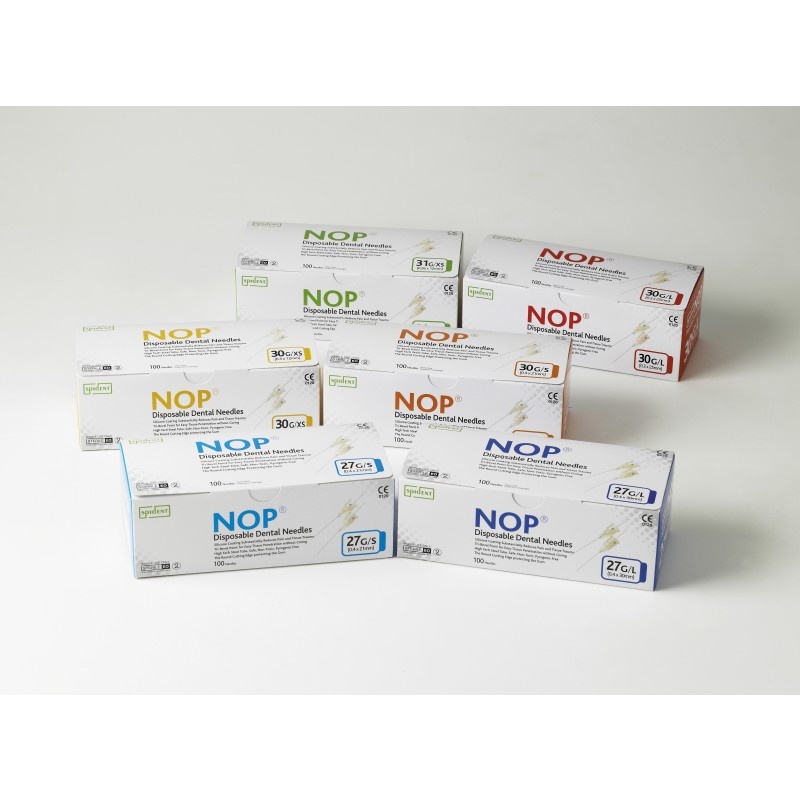 Иглы карпульные 0.4х41мм NOP (Корея) 27G дентал шт. N100