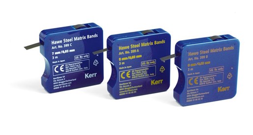 Матрицы Керр (499В) - полоски стальные в рулоне, 0.045/6мм/3м шт. N1