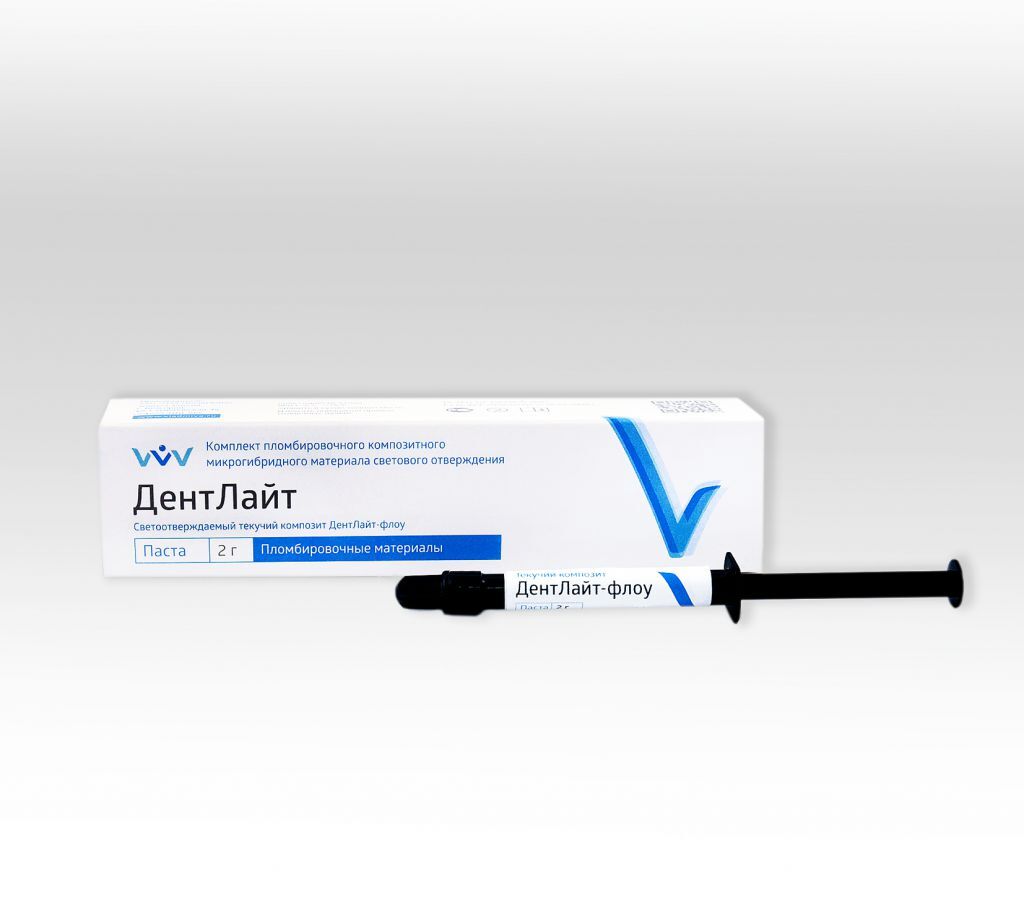 Дентлайт флоу текучий композит А1 шприц 2г шт. N1