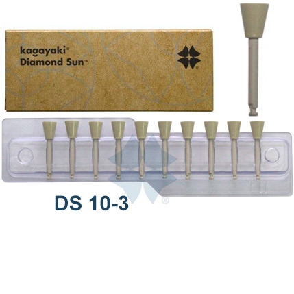 Полир Kagayaki чашка Желтый 10мк Diamond Sun (мелк/абраз) ультра блеск шт. №10