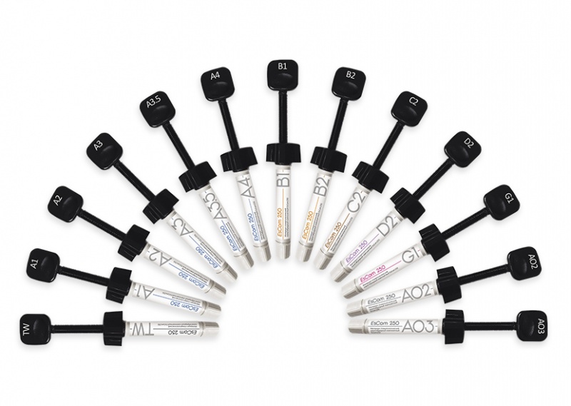 ЕсКом250 стомат пломбир материал (цвет А1) 4г шпр. N1