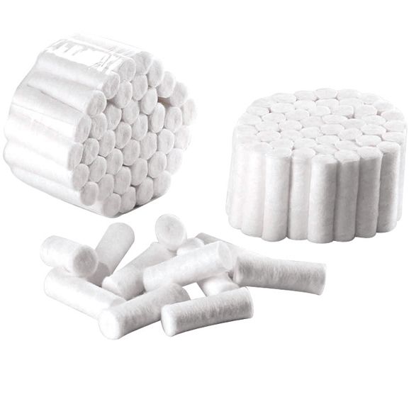 Валики ватные (тампон дентальный мед н/стер) Dental Formula 1см*3.8см 2000шт N1